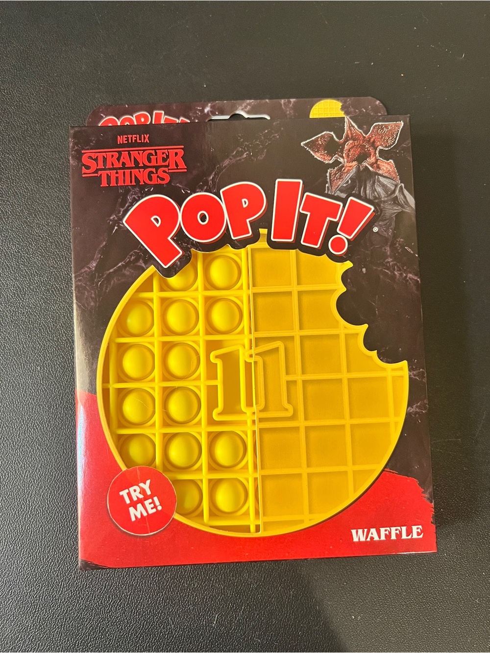 Netflix Stranger Things Pop-It! - Eleven/11's Waffle Fidget Brand New